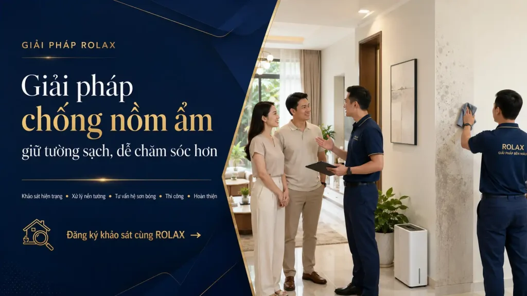 Giải pháp chống nồm ẩm cho nhà